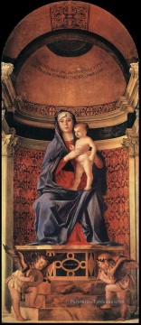  giovanni tableaux - Frari Triptyque Renaissance Giovanni Bellini